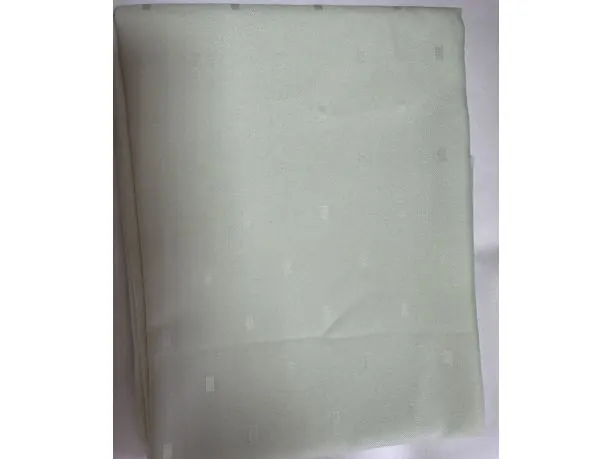 Obrus plamoodporny 130x155 cm seledynowa kosteczka codzienny