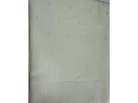 Obrus plamoodporny 130x155 cm seledynowa kosteczka codzienny