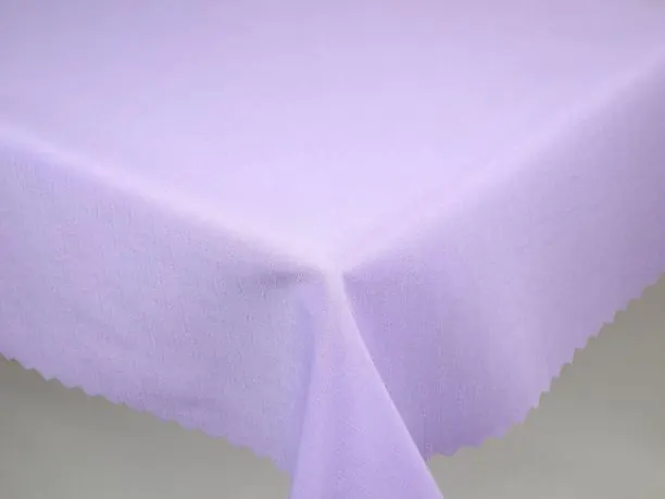 Obrus plamoodporny 140x220 cm owalny len wrzosowy