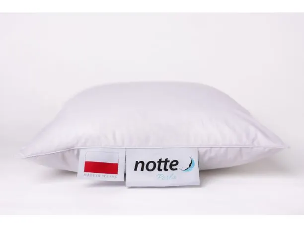 Poduszka puchowa trzykomorowa Notte Perla 50x70 cm – komfort i wsparcie