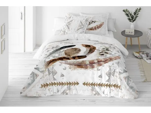 Pościel satynowo – bawełniana 220x200 +2/70x80 piórka satyna prestige 16