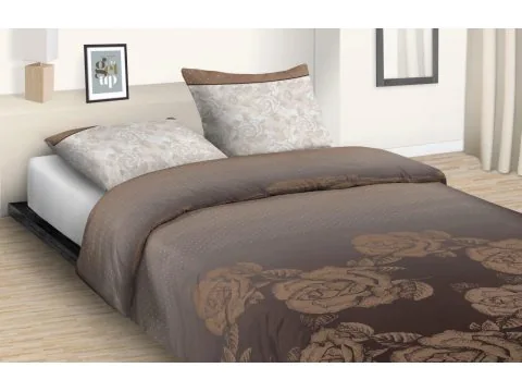 Pościel z satyny bawełnianej 160x200 Carlo Macci 2194 C