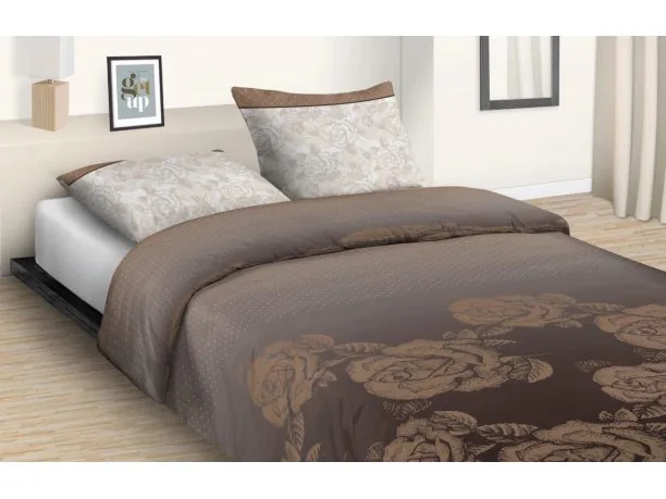 Pościel z satyny bawełnianej 160x200 Carlo Macci 2194 C