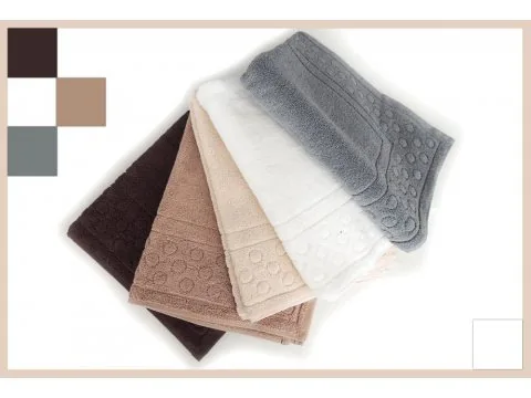 Dywanik łazienkowy Dunaj 50x70 cm Popielaty Greno