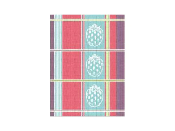 Ściereczka kuchenna Gusto 50x70 cm Truskawki niebieskie