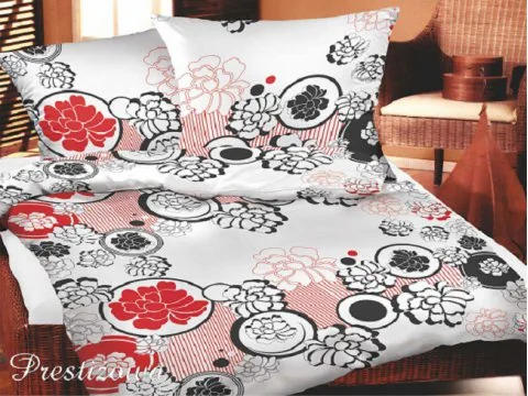 Komplet pościeli satynowej bawełnianej Greno Gold line Prestiżowa 220x200