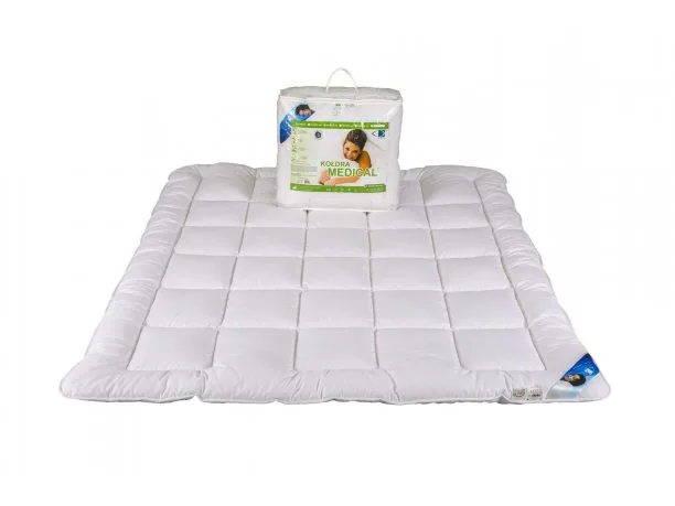 Kołdra całoroczna MEDICAL antyalergiczna 220x200 - higieniczna, lekka i całoroczna