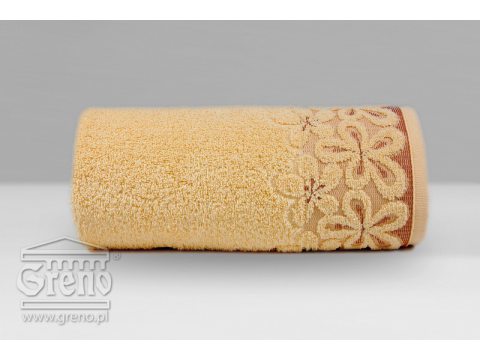 Ręcznik Greno  Bella 70x140 morelowy Ręcznik Greno  Bella 70x140 morelowy