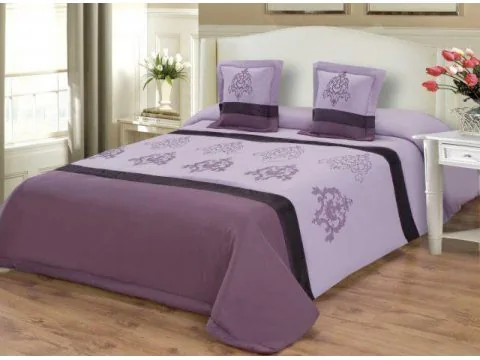 Narzuta satynowa 220x240 + 2 x poszewki 40x40 wz. 6162