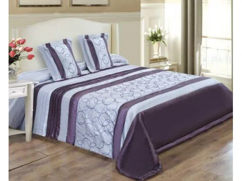 Narzuta satynowa 220x240 + 2 x poszewki 40x40 wz. 51062