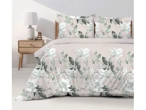 Pościel bawełniana Bielbaw 160x200 Zoi – subtelny motyw kwiatowy, styl prowansalski Pościel bawełniana Bielbaw 160x200 Zoi – subtelny motyw kwiatowy, styl prowansalski