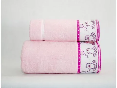 Ręcznik dla dzieci Sweet Bear 50 x 70 Różowy Greno