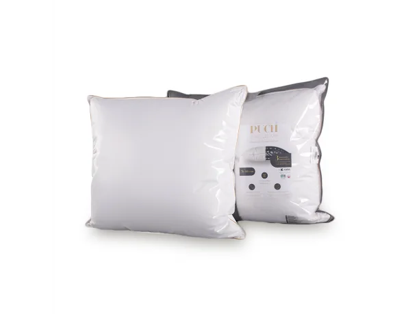 Poduszka Puchowa Exclusive Trzykomorowa 50x60 cm – Naturalny Puch Gęsi, Luksusowy Komfort Snu