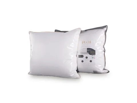 Poduszka Puchowa Exclusive Trzykomorowa 50x70 cm – Naturalny Puch Gęsi, Luksusowy Komfort Snu