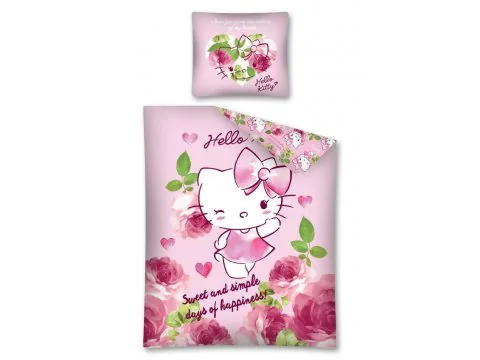 Pościel licencyjna 160x200 Hello Kitty HK 23