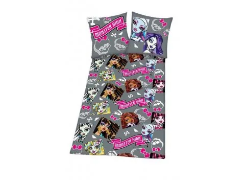 Pościel dla dzieci 160x200 Monster High MH 01