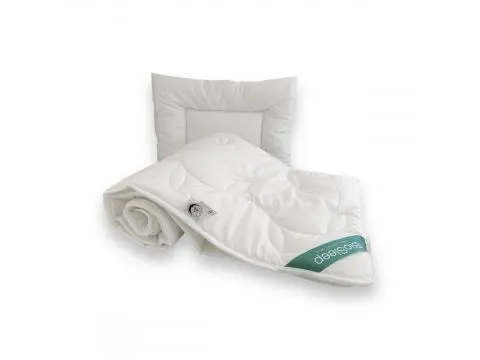 Kołdra i poduszka dla dzieci 90x120 + 40x60 BioSleep TENCEL Lyocell – całoroczna, antyalergiczna, komfort i bezpieczeństwo Kołdra i poduszka dla dzieci 90x120 + 40x60 BioSleep TENCEL Lyocell – całoroczna, antyalergiczna, komfort i bezpieczeństwo