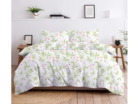 Pościel bawełniana Bielbaw 160x200 Monday Morning – różowe kwiatuszki Pościel bawełniana Bielbaw 160x200 Monday Morning – różowe kwiatuszki