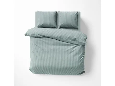 Pościel 160x200 adamaszkowa pure miętowa pasek 1 cm adamaszek mięta Pościel 160x200 adamaszkowa pure miętowa pasek 1 cm adamaszek mięta