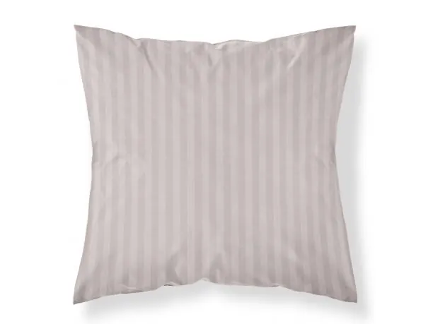 Poszewka adamaszkowa 40x40 cm | Pasy 1 cm |pure pudrowy róż 1 szt