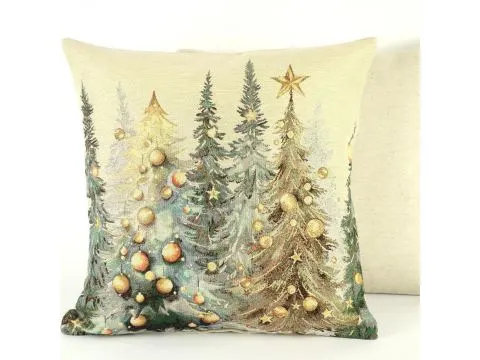 Poszewka świąteczna gobelinowa choinki nr. 406 SlodkieSny 45x45 cm gobelin Poszewka świąteczna gobelinowa choinki nr. 406 SlodkieSny 45x45 cm gobelin