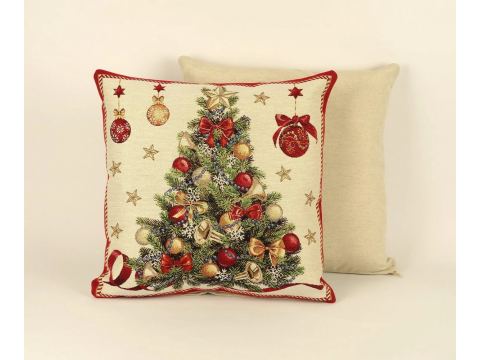 Poszewka świąteczna gobelinowa choinka nr 246  SlodkieSny  45x45 cm gobelin Poszewka świąteczna gobelinowa choinka nr 246  SlodkieSny  45x45 cm gobelin