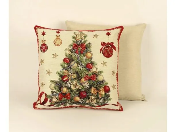 Poszewka świąteczna gobelinowa choinka nr 246 SlodkieSny 45x45 cm gobelin