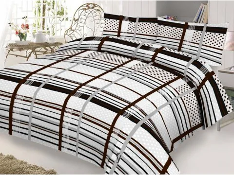 Komplet pościeli z satyny bawełnianej Carmen 160x200 wz 1422/1