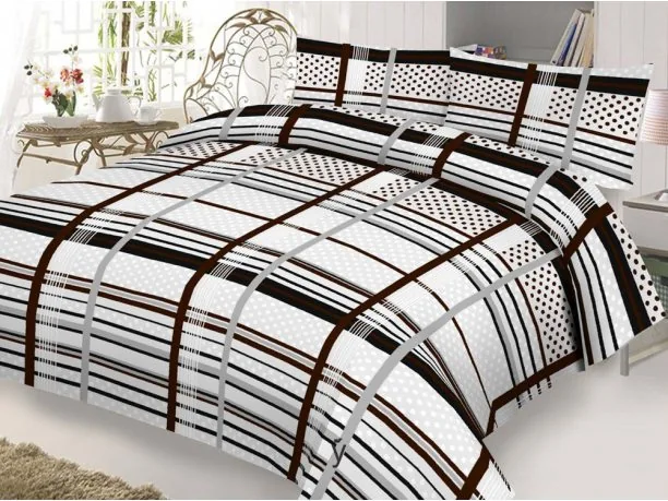 Komplet pościeli z satyny bawełnianej Carmen 160x200 wz 1422/1