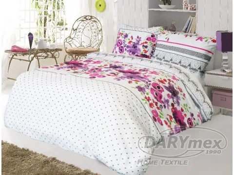 Pościel z satyny bawełnianej 200x220 Sofia 21433/1