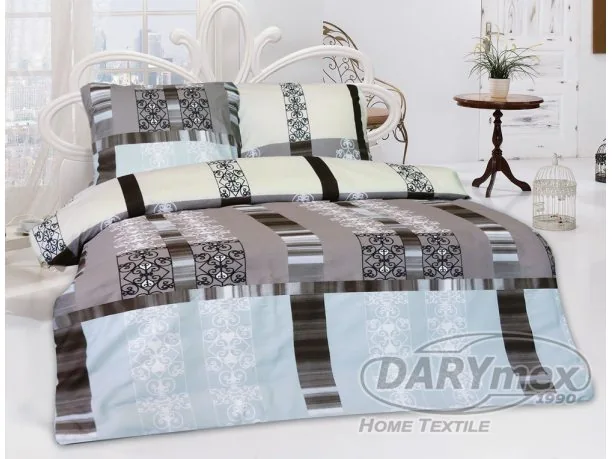 Komplet pościel satynowej 180x200 Mira Grey