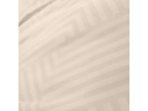 Pościel Adamaszkowa 220x200 Premium Piaskowy Beż – Splot jodełkowy