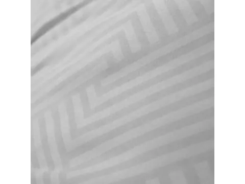 Pościel Adamaszkowa 220x200 Jasny Popiel – Szara Jodełka Herringbone