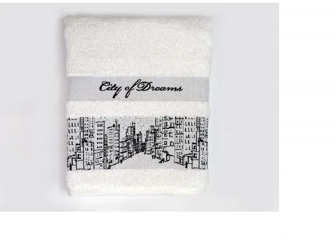 Ręcznik City of Dream Biały 70x140 Greno