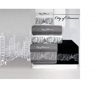 Ręcznik City of Dream Biały 70x140 Greno