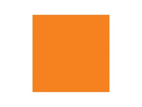 Prześcieradło satynowe 160x210 Pomarańczowe Greno bez gumki