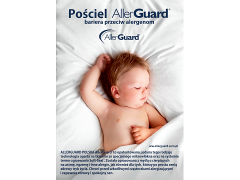 Kołdra letnia  antyroztoczowa 200x220 AllerGuard® Light Antyalergiczna Puchowa