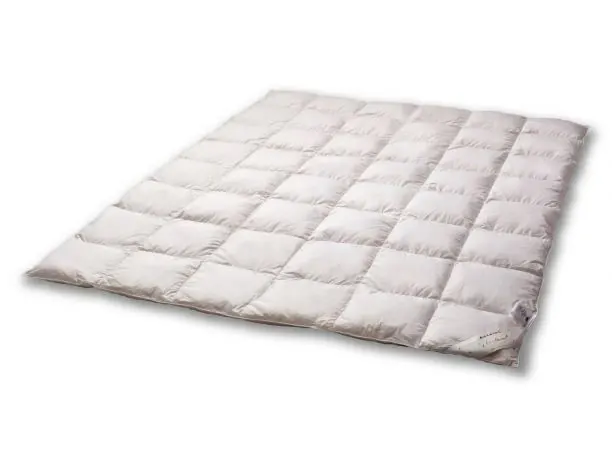 Kołdra zimowa lekka AMZ Royal 135x200 | 100% Puch Gęsi 850 CUIN | Batyst
