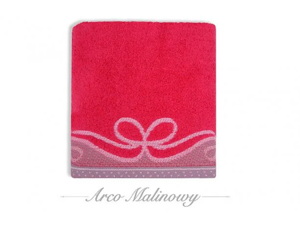 Ręcznik Arco 50x90 Malinowy Greno