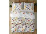 Pościel bawełniana 180x200 – kolorowa łąka i polne kwiaty
