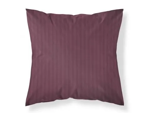 Poszewka Adamaszkowa 40x40 Antyczny Róż | Bawełna Pasy 1 cm