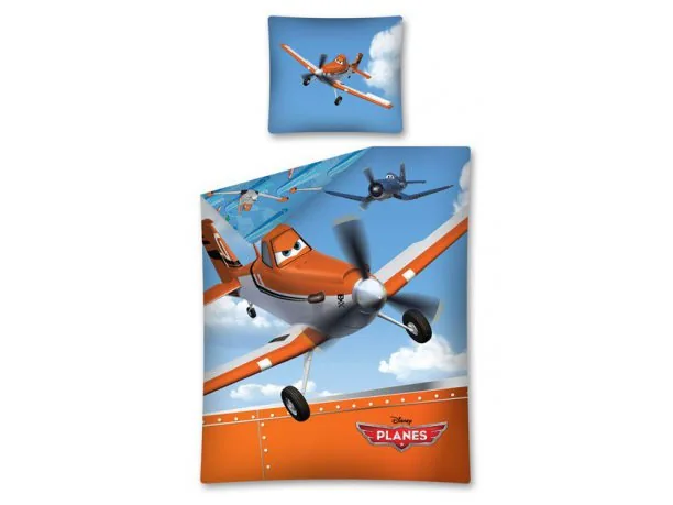 Komplet pościeli dziecięcej Planes / Samoloty 140x200 PL 02 Samolot