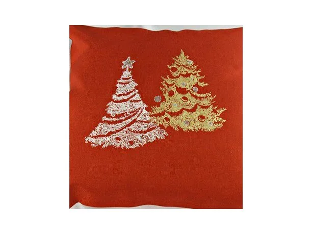 Serwetka świąteczna Choinki 25x25 cm – elegancka ozdoba na bożonarodzeniowy stół