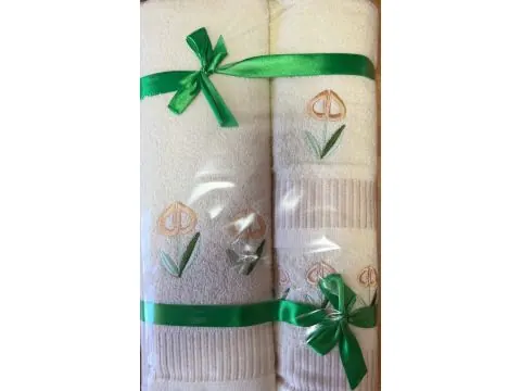 Komplet ręczników bawełnianych 100% (400g/m²) – Miękki zestaw na prezent 3 cz.