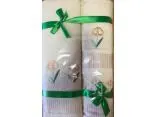 Komplet ręczników bawełnianych 100% (400g/m²) – Miękki zestaw na prezent 3 cz.