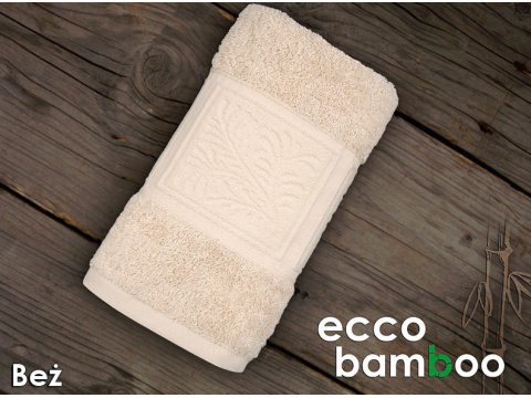 Ręcznik Ecco Bamboo 70x140 Beż Greno Ręcznik Ecco Bamboo 70x140 Beż Greno