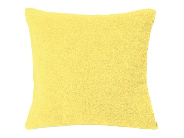 Poszewka na poduszkę Frotte 40x40 Cytrynowa int 026
