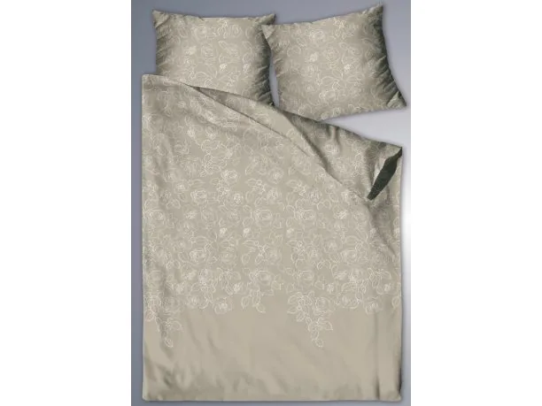 Pościel satynowa XQ 140x200 Eco Line Botanica Greno