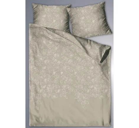 Pościel satynowa XQ 160x200 Eco Line Botanica Greno