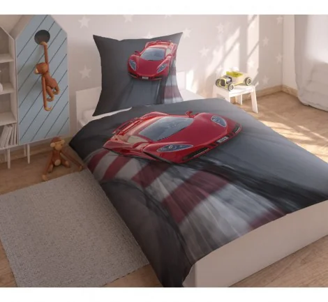 Komplet pościeli młodzieżowej 160x200 Super Cars 2381 A